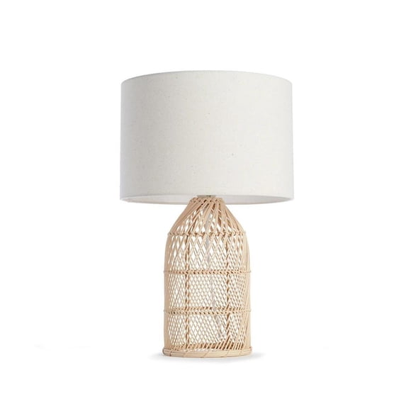 Lampe de table Cora Anko, Rotin