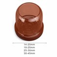 thumbnail image 3 of LCXmlly Floor Protector For Chair Legs 4Pcs Silicone Chair Leg Covers Non slip Scratch resistant Table Leg Floor Protectors for Furniture, 3 of 9