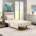 thumbnail image 2 of Nestl King Sheet Set, 1800 Series Microfiber Deep Pocket 4 Piece Bed Sheet Set, 2 of 9