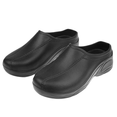 Esquirla Men Women Cook Nursing Shoes Ultralite Clogs Strapless 40 Black