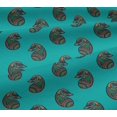 thumbnail image 5 of oneOone Viscose Jersey Fabric Paisley Block Print Fabric BTY 60 Inch Wide, 5 of 5