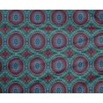 thumbnail image 4 of oneOone Polyester Lycra Fabric Floral Mandala Block Printed Fabric 1 Yard 56 Inch Wide, 4 of 4