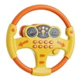 thumbnail image 4 of HILABEE Round Steering Wheel Toy Early Developing with Music Kids Electric Wheel Toy for duck, 4 of 9