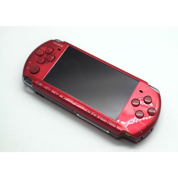 Sony PlayStation Portable PSP 3000 Console (Red) – PSP 3000