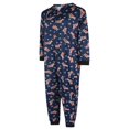 thumbnail image 2 of Christmas Matching Family Loungewear Hoodie Pattern Zipper Romper, 2 of 7