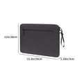 thumbnail image 2 of Sacs d'Ordinateur pour Ordinateurs Portables, Ordinateurs Portables et Tablettes, Sac de Rangement Universel à Double Couche 14.1-15.4 Pouces, Résistant aux Chocs et aux Rayures, Sac d'Ordinateur Étanche, 2 of 7