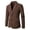 Khaki#1, variant on GreatBaby Men's Solid Color Suit Jackets Fall Long Sleeved Lapel Collar Fitting Slim Blouses Suitable for Semi Formal Office Work Wearing(Black#1,S)