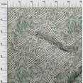 thumbnail image 3 of oneOone Velvet Green Fabric Abstracts Craft Projects Decor Fabric Printed By The Yard 58 Inch Wide, 3 of 4