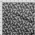 thumbnail image 4 of oneOone Cotton Poplin Twill Dark Grey Fabric Craft Projects Decor Fabric Printed By The Yard 56 Inch Wide-NN, 4 of 4
