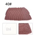 thumbnail image 1 of 20 Pcs Hook&Loop Triangle Sandpaper 80×80×80mm Sanding Disc Sandpaper 40Grit, 1 of 10