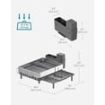 thumbnail image 4 of SONGMICS Dish Drying Rack, Expandable Dish Dryer for Kitchen Counter, Stainless Steel Dish Rack with Extendable Spout, Utensil, Cup, Glass, Cutting Board and Pan Holders, Silver and Gray, 4 of 6