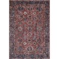 thumbnail image 1 of Momeni KARACKAR-2RST80A0 8 x 10 ft. Karachi Machine Made Traditional Rectangle Area Rug, Rust, 1 of 1