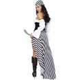 thumbnail image 2 of 6pc Pirate Lass - 4244-AS-S - Black/White, 2 of 2