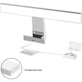 thumbnail image 3 of Modern LED Rotatable Vanity Light Fixtures Silver Aluminum for Bathroom Wall Light, 3 of 5