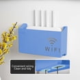 thumbnail image 2 of fheaev Wall Storage Box Router Rack Punch-free Storage Box Wall Suitable For Home Router Storage, 2 of 6