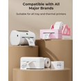 thumbnail image 3 of MUNBYN 2 Inch Circle Thermal Sticker Labels, Self-Adhesive Round Labels, Multi-Purpose Roll Thermal Stickers for Business, 4 Rolls/3000 Sheets, 3 of 8