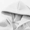 thumbnail image 4 of Kcodviy Men's Autumn and Winter Rhinestone Zip Up Hoodie Solid Colors Sweatshirt Long Plain Hoodie Sleeve Long Sleeve Hoodie Anime Hoodie Sweatshirt Tops, 4 of 6