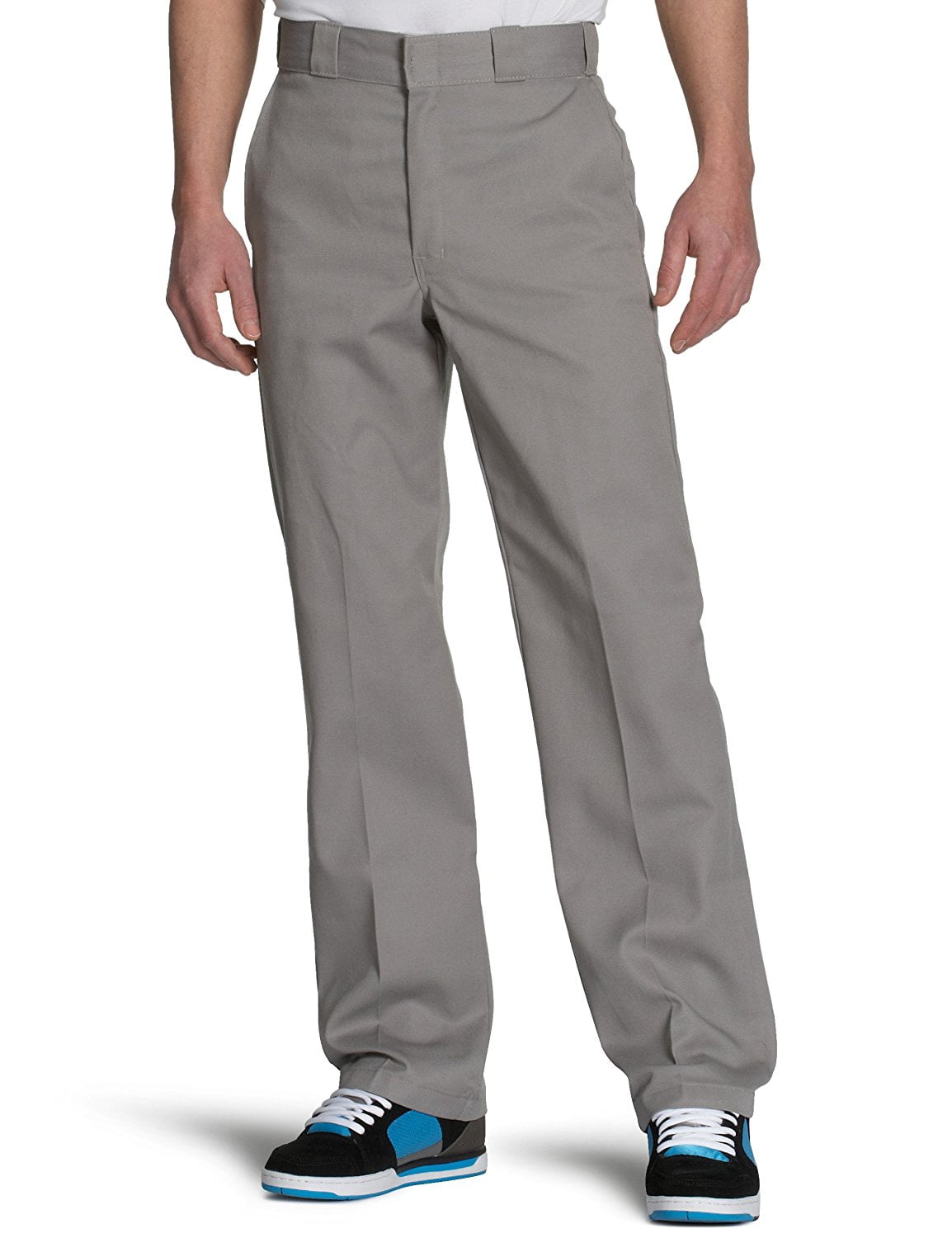 Dickies Mens Original 874 Work Pant, 42W x 30L, Silver