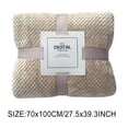 thumbnail image 3 of Aodebiao Large Plaid Fleece Blanket - 59x39 Inch Soft Warm Flannel Throw for Couch, Bed & Camping - Reversible Breathable Blanket (3 Sizes) - Machine Washable, 3 of 8