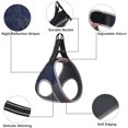 thumbnail image 3 of Dog Harness Step-In Harness with Velcro Fastening for Small and Medium Dogs Reflective Adjustable Breathable Safety Harness Chest Harness for Walking, Running, Training （Black,S）, 3 of 7