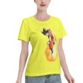 thumbnail image 2 of Women's Basic Short Sleeve T-Shirt Dragon Ball Wukong, 2 of 6