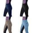 thumbnail image 3 of relayinert Polyester Made Horse Riding Pants For Scratch-proof And Tear-resistant Performance Exquisite Craft black XL, 3 of 6