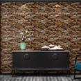 thumbnail image 3 of Autocollant de Sol Auto-Adhésif Résistant à l'Usure – Autocollant Mural en Carreaux Mosaïque Pailletée 70x77 cm, Motif Brique Bleu Gris Rétro, Autocollant Mural pour Rénovation de Cuisine à la Maison, Autocollant Mural en Carreaux Adhésif Bricolage, 3 of 8