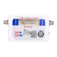 thumbnail image 1 of Graflsoa Détecteur de Signal Satellite Portable SF-007W avec Boussole, Antenne TV DVB-T/T2, Sans Batterie Incluse, Blanc, 1 of 6