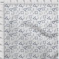 thumbnail image 3 of oneOone Cotton Flex Fabric Line Geometric Printed Fabric 1 Yard 40 Inch Wide, 3 of 4