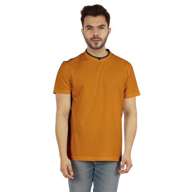 Inkmeso Men's Basic Round Neck Shirt Regular Fit Solid Short Sleeve T-Shirts