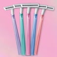 thumbnail image 4 of BIC Silky Touch Women's Disposable Razors, With 2 Razor Blades, Pretty Pastel Razor Handles, 10 Count Pack of Women's Shavers, 10 Shavers, 4 of 4