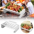 thumbnail image 1 of Outdoor Barbecue Rack for Jalapeno Peppers 18 Hole Stainless Steel Griller and Cooker for Roasting and Grilling Durable Kitchen and Patio, 1 of 6