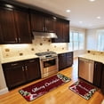 thumbnail image 4 of Christmas Kitchen Mats for Floor,Christmas Kitchen Rugs Set of 2,Christmas Kitchen Rugs and Mats for Floor Non-Slip Backing Mat,Christmas Kitchen Decor,Anti Fatigue Kitchen Rug with Runner, 4 of 8