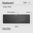 thumbnail image 3 of Clavier sans fil HP 230 NOIR, 3 of 7