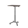 thumbnail image 4 of Bestar Universel 36W Small Standing Desk in bark grey, 4 of 9