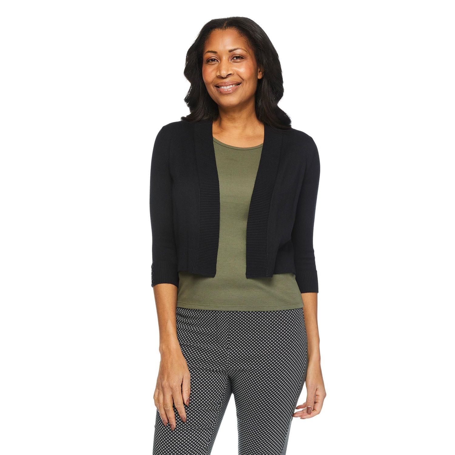 Veste courte en tricot Iyla pour femmes