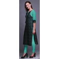 thumbnail image 3 of Bimba Cotton Printed Straight Kurtis For Women Panel Kurta Summer Tunic-X-Large, 3 of 6