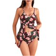 thumbnail image 2 of LSLJS Jupe Fendue Aguichant pour Femmes, Cache-Maillot Boxeur, Tankini Maillots de Bain, 2 of 7