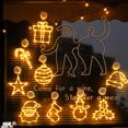 thumbnail image 5 of Christmas atmosphere decorative light LED light Christmas Green Santa suction cup light window light Hanging light window, 5 of 5
