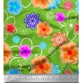 thumbnail image 1 of Soimoi Poly Georgette Fabric Artistic Floral Fabric Prints By Yard 52 Inch Wide, 1 of 3