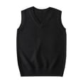 thumbnail image 1 of Hauts Sans Manches pour Femmes Hauts Décontractés pour Femmes Mode Femmes Décontracté Uni Hauts pour Dames Blouse Sans Manches Chandails à Col en V Blouses Sans Manches pour Femmes Hauts de Mode pour Femmes, 1 of 3