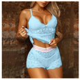 thumbnail image 2 of Birdeem Ensemble de Pyjama Aguichant pour Femmes avec Nœud en Dentelle Couleur Unie Ensemble de Lingerie Aguichant, 2 of 12