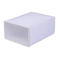 thumbnail image 2 of Birdeem Plastic Storage Drawers,Plastic Storage Drawers,Transparent Plastic Shoe Box Organizer Large Peach Shoe Box Flip Drawer Shoe Box Household Shoe Box Thick Storage Boxes,Organizers and Storage, 2 of 6