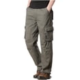 thumbnail image 5 of cllios Liquidation d'Entrepôt Pantalon Cargo pour Homme Coupe Décontractée Pantalon à Multiples Poches Pantalon de Travail Militaire Pantalon Classique de Randonnée Cargo, 5 of 5