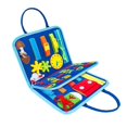 thumbnail image 4 of Esquirla Educational Activities Board Learning Toys, Fine Basic Dress Motor Skills Travel Style F, 4 of 8