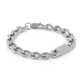 thumbnail image 1 of Calvin Klein Jewelry Men's Chain Bracelet Color: Silver (Model: 35000254), 1 of 5