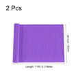 thumbnail image 2 of Unique Bargains Crepe Paper Rolls 7.5ft Long 20 Inch Wide, Dark Purple 2 Pack, 2 of 5