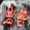 thumbnail image 4 of Halloween Decorations Haunted Doll Prop Scary Creepy Zombie Baby Ornament, 4 of 5