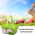thumbnail image 4 of karymi Portable Non-Woven Basket Decoration Easter Basket Home Textile Storage Storage Container Up to 60% off, 4 of 7