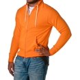 thumbnail image 3 of Independent Trading Co. Sweat à Capuche Léger Unisexe à Fermeture Éclair Complète, L, Ardoise, 3 of 5